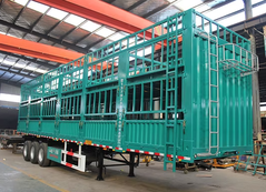 3 Axle Livestock Stake Transport Semi-Trailer
