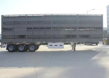 3 Axle Livestock Stake Transport Semi-Trailer